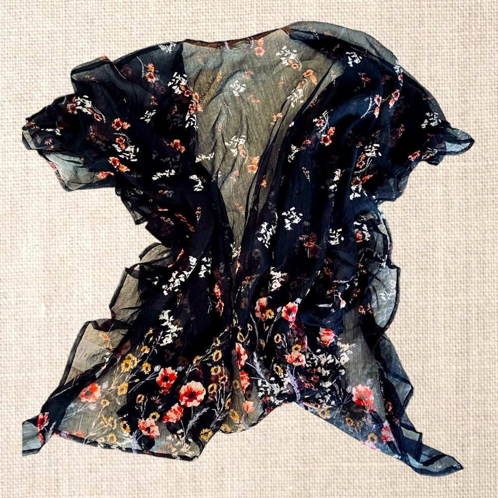 Lightweight and flowing bathing suit cover up